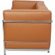 Le Corbusier LC2 2.personers sofa i cognac læder