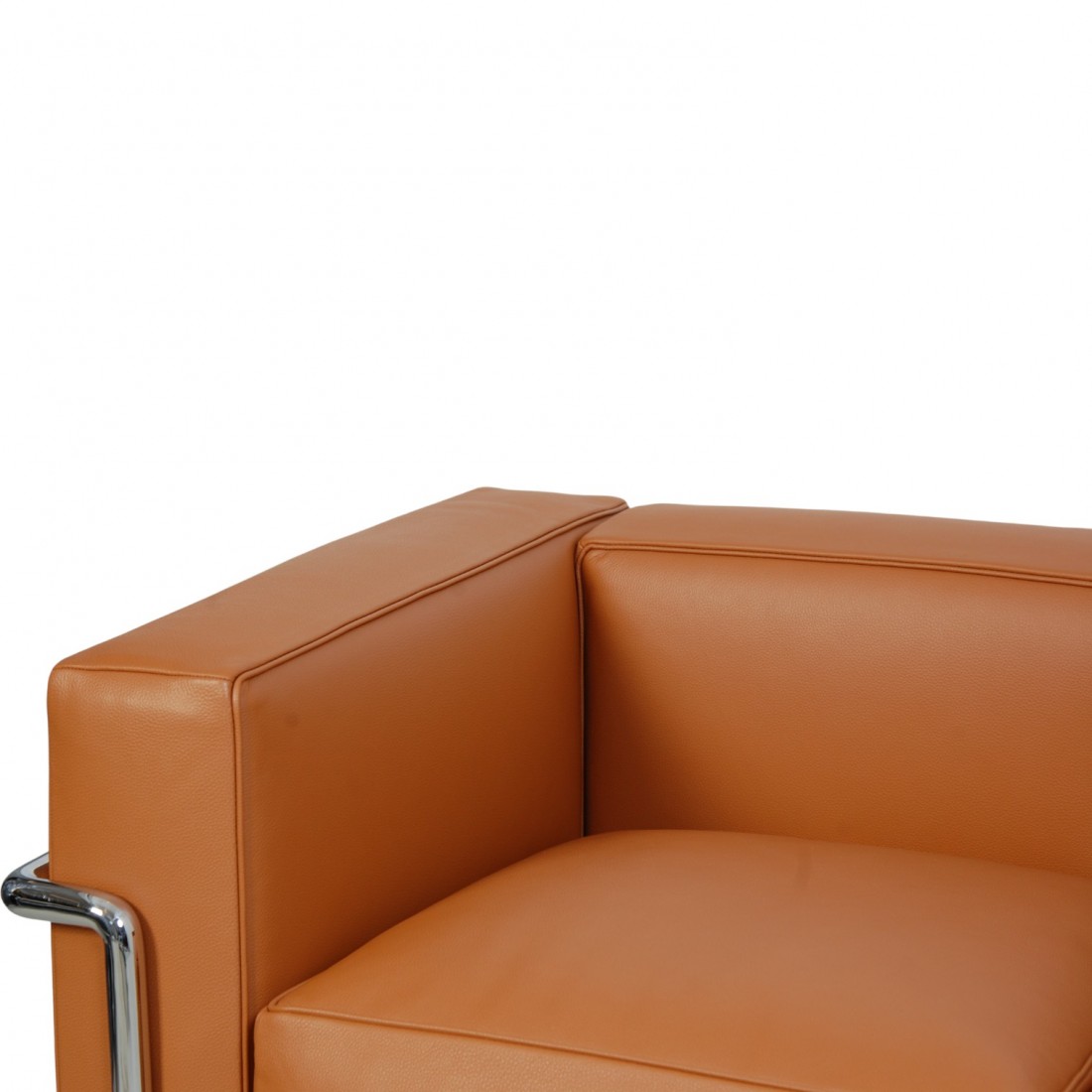 For Sale | Le Corbusier LC2 2.seater sofa in cognac leather