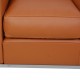 Le Corbusier LC2 2.personers sofa i cognac læder