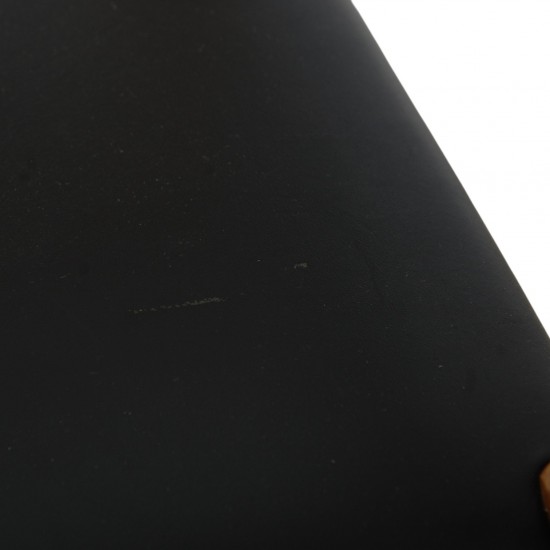 NO Møller NO62 armchair in beech and black leather