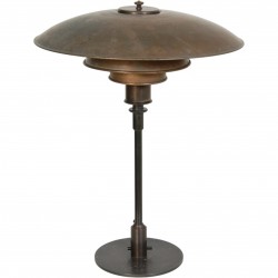 Poul Henningsen PH4/3 table lamp of copper 1920s