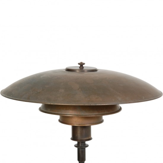 Poul Henningsen PH4/3 bordlampe af kobber 1920'erne