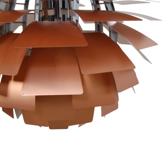 Poul Henningsen kobber Kogle lampe 48 Cm