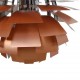 Poul Henningsen kobber Kogle lampe 48 Cm