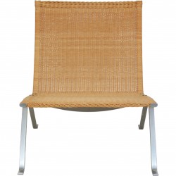 Poul Kjærholm PK22 chair in wicker E. Kold Christensen 1970s