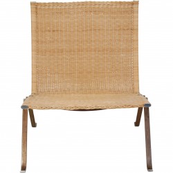 Poul Kjærholm PK22 chair in wicker