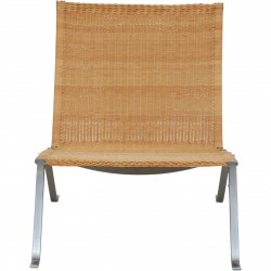 Poul Kjærholm PK22 chair in wicker E. Kold Christensen
