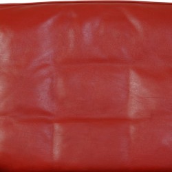 Poul Kjærholm PK31 loungestol i rødt anilin læder