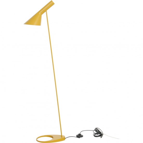 Arne Jacobsen gul Gulvlampe