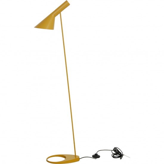 Arne Jacobsen gul Gulvlampe