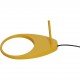 Arne Jacobsen gul Gulvlampe