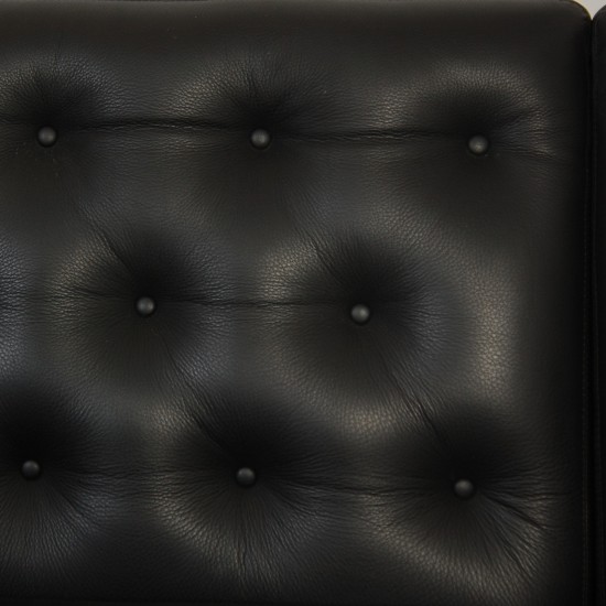 Erik Jørgensen 3-personers EJ315 sofa i sort læder
