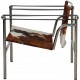 Le Corbusier LC1 stol i pony skind