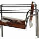 Le Corbusier LC1 stol i pony skind