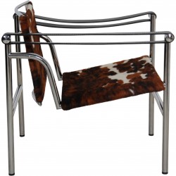 Le Corbusier LC1 stol i pony skind