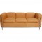 Le Corbusier 3-personers LC2 sofa i natur læder