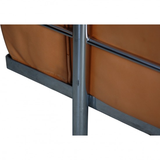 Le Corbusier 3-personers LC2 sofa i natur læder