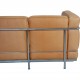 Le Corbusier 3-personers LC2 sofa i natur læder