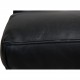 Le Corbusier 3-personers LC2 sofa i sort læder