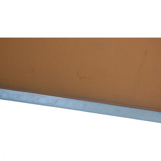 Le Corbusier 2-personers LC3 sofa i karamel farvet læder