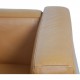 Le Corbusier 2-personers LC3 sofa i karamel farvet læder