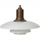 Poul Henningsen PH2/1 Stamme lysekrone i bruneret messing
