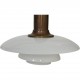 Poul Henningsen PH2/1 Stamme lysekrone i bruneret messing