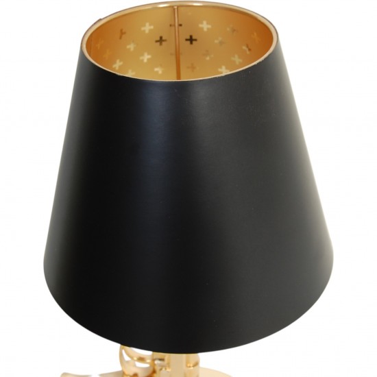 Philippe Starck gul hånd pistol lampe