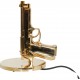 Philippe Starck gul hånd pistol lampe