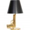 Philippe Starck gul hånd pistol lampe