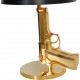 Philippe Starck gul hånd pistol lampe