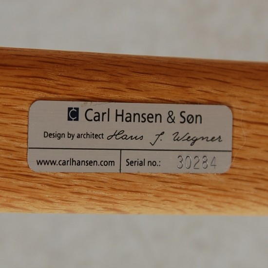 Hans Wegner CH44 stol i eg