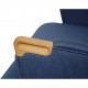 Hans Wegner CH72 2-personers sofa i blåt stof