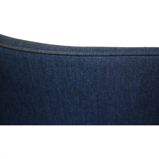 Hans Wegner CH72 2-personers sofa i blåt stof