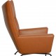 Hans Wegner CH445 Wingchair nybetrukket med cognac classic læder