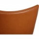 Hans Wegner CH445 Wingchair nybetrukket med cognac classic læder