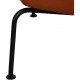 Hans Wegner CH445 Wingchair nybetrukket med cognac classic læder