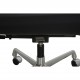 Charles Eames EA-217 kontorstol betrukket sort læder