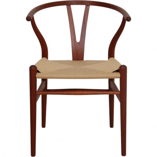 Hans Wegner CH24 Y-stol i mahogni
