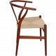 Hans Wegner CH24 Y-stol i mahogni