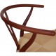 Hans Wegner CH24 Y-stol i mahogni