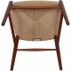 Hans Wegner CH24 Y-stol i mahogni