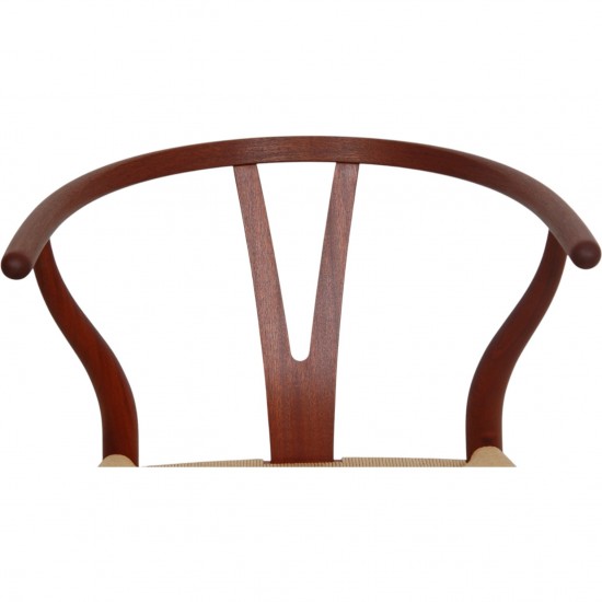 Hans Wegner CH24 Y-stol i mahogni