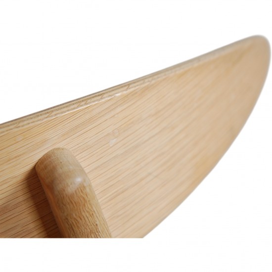 Sæt med 6 Hans Wegner CH33p stole i eg