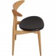 Sæt med 6 Hans Wegner CH33p stole i eg