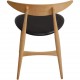 Sæt med 6 Hans Wegner CH33p stole i eg