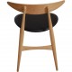 Sæt med 6 Hans Wegner CH33p stole i eg