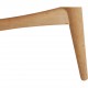 Sæt med 6 Hans Wegner CH33p stole i eg