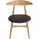Sæt med 6 Hans Wegner CH33p stole i eg