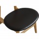 Sæt med 6 Hans Wegner CH33p stole i eg